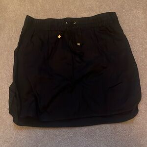 Michael Kors Linen Navy Mini Skirt